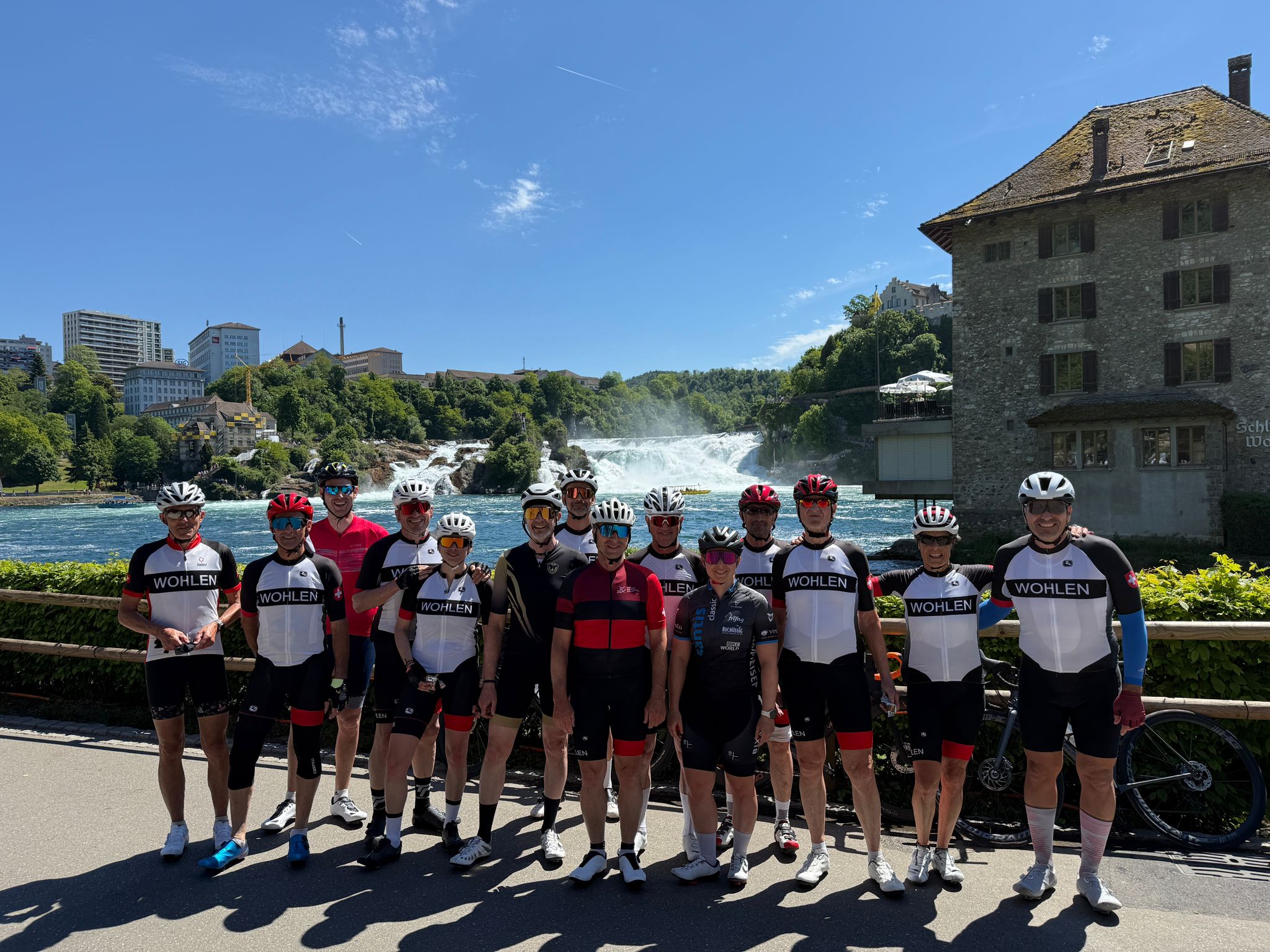 Gruppenfoto Rheinfall 2026