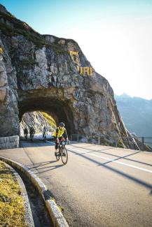Morgen früh am Alpenbrevet 2025