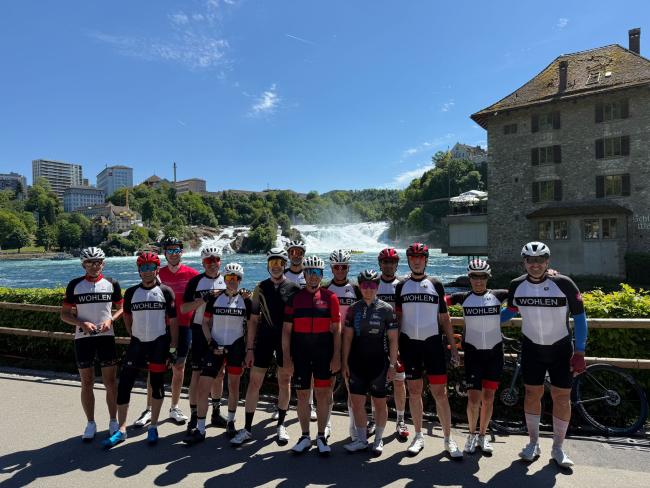Gruppenfoto Rheinfall 2026
