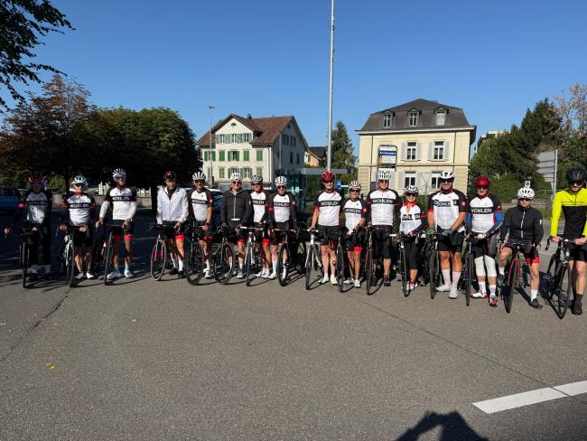 Vor dem Start zur Tour Nr. 10